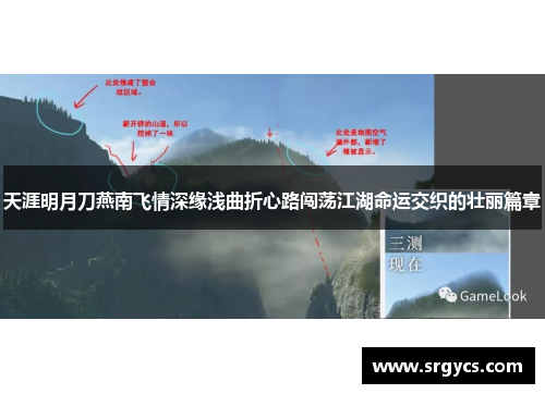 天涯明月刀燕南飞情深缘浅曲折心路闯荡江湖命运交织的壮丽篇章